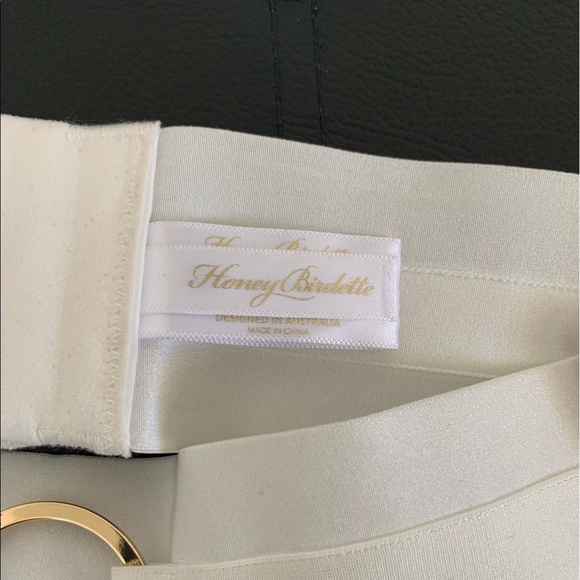 Honey Birdette AXL IVORY Suspenders - Picture 3 of 6